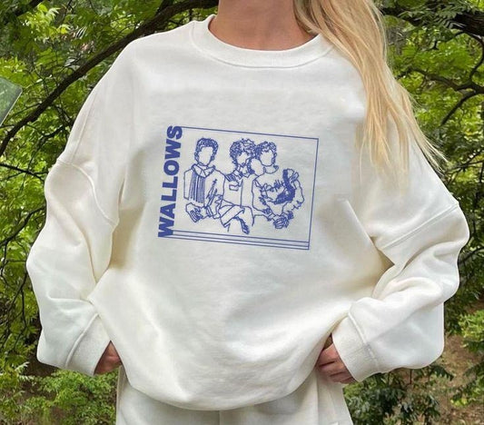 WALLOWS Indie Band Sweatshirt, Wallows Vintage Sweatshirt, Wallows Homage Shirt, Wallows