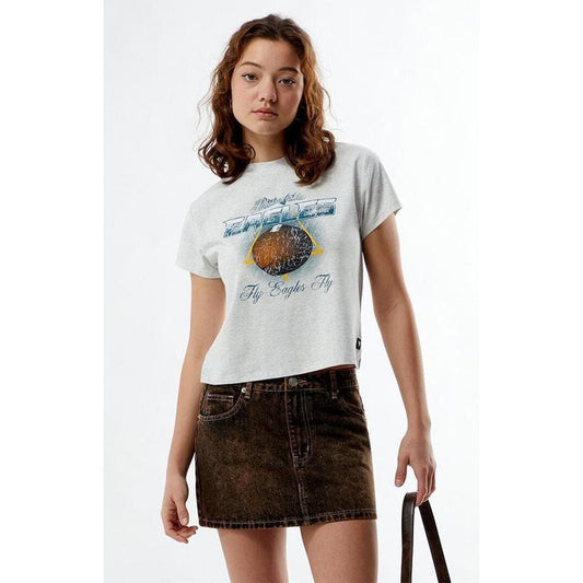 WILD COLLECTIVE Women's NFL Wild Collective x PacSun Philadelphia Eagles Mini T-Shirt