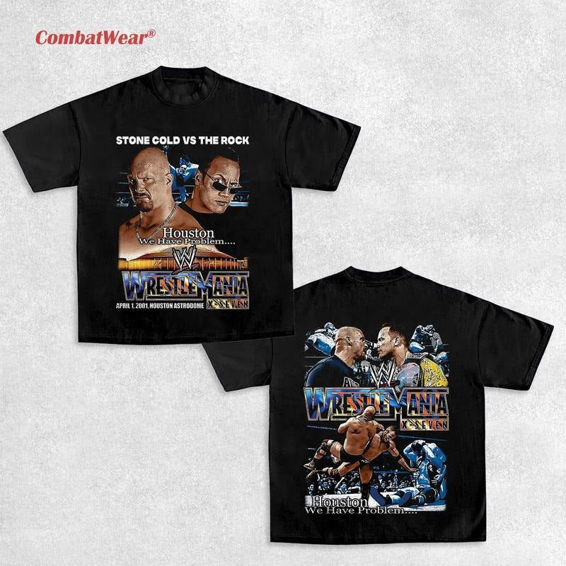 WRESTLEMANIA 17 V2 TEE, Wrestling Tee, Wrestling Graphic Tee, 2025 Wrestler Shirt, Sports Shirt, Vintage Wresting Shirt, Wrestling Fan Gift