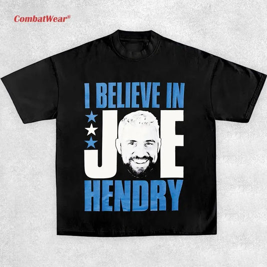 WWE I BELIEVE IN JOE HENDRY TEE, Wrestling Tee, Wrestling Graphic Tee, 2025 Wrestler Shirt, Sports Shirt, Vintage Wresting Shirt, Wrestling Fan Gift