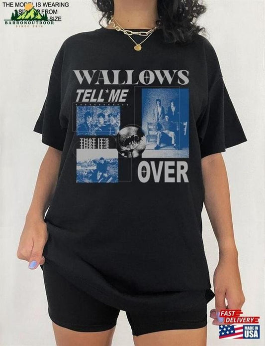 Wallows Tell Me That It's Over Tour Dates 2023 T-Shirt Merch Classic
