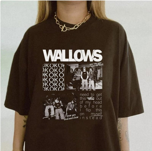 Wallows retro y2k Shirt, Wallow band Unisex Shirt, Gift for men and women