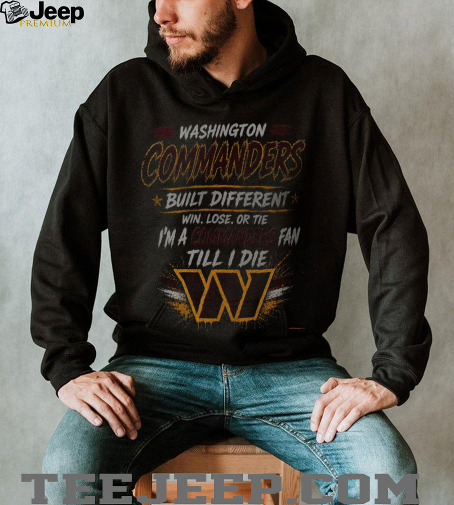 Washington Commanders Football Team Logo Built Different Shirt