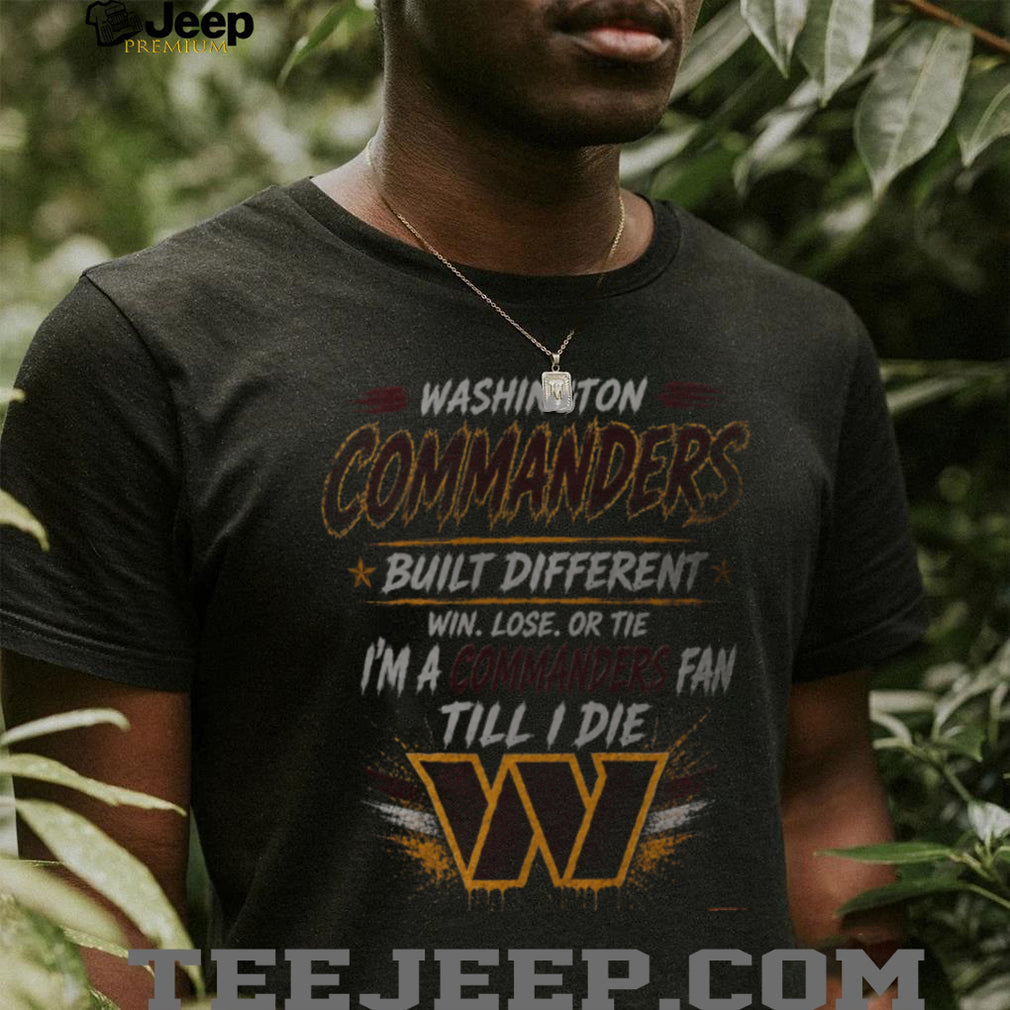 Washington Commanders Football Team Logo Built Different Shirt