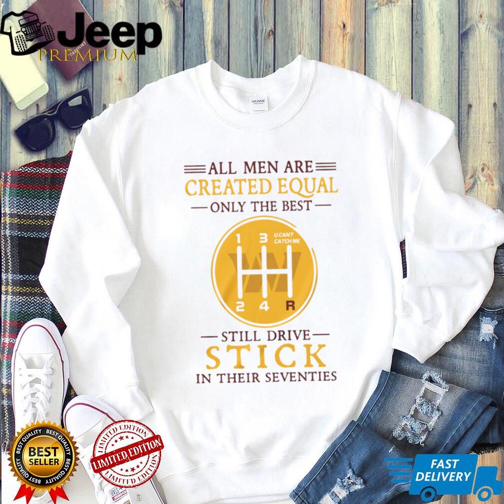Washington Commanders Manual Transmission Stick Shift 70th Birthday Gift T Shirt