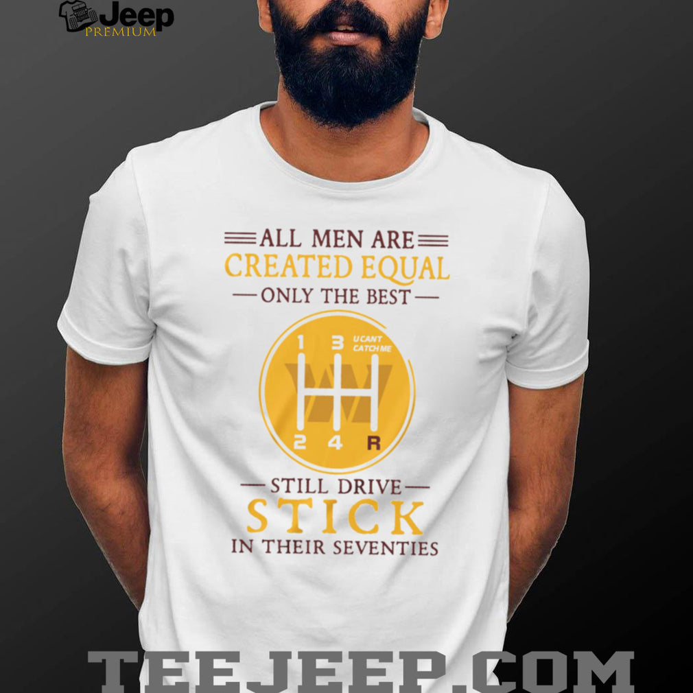 Washington Commanders Manual Transmission Stick Shift 70th Birthday Gift T Shirt