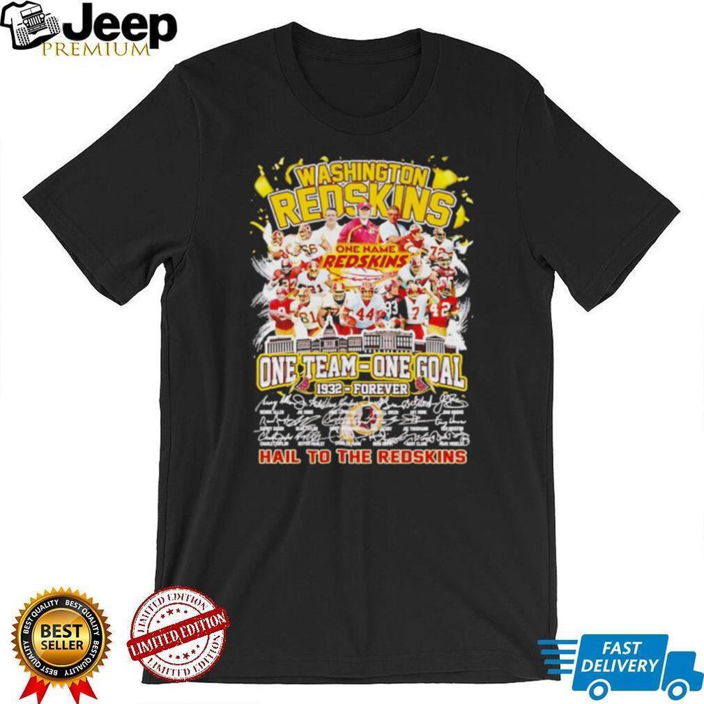 Washington Redskins One Team One Goal 1932 Forever T Shirt