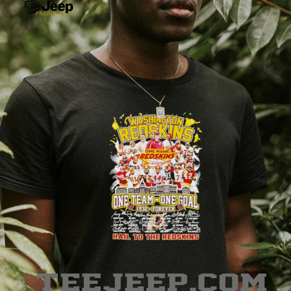 Washington Redskins One Team One Goal 1932 Forever T Shirt