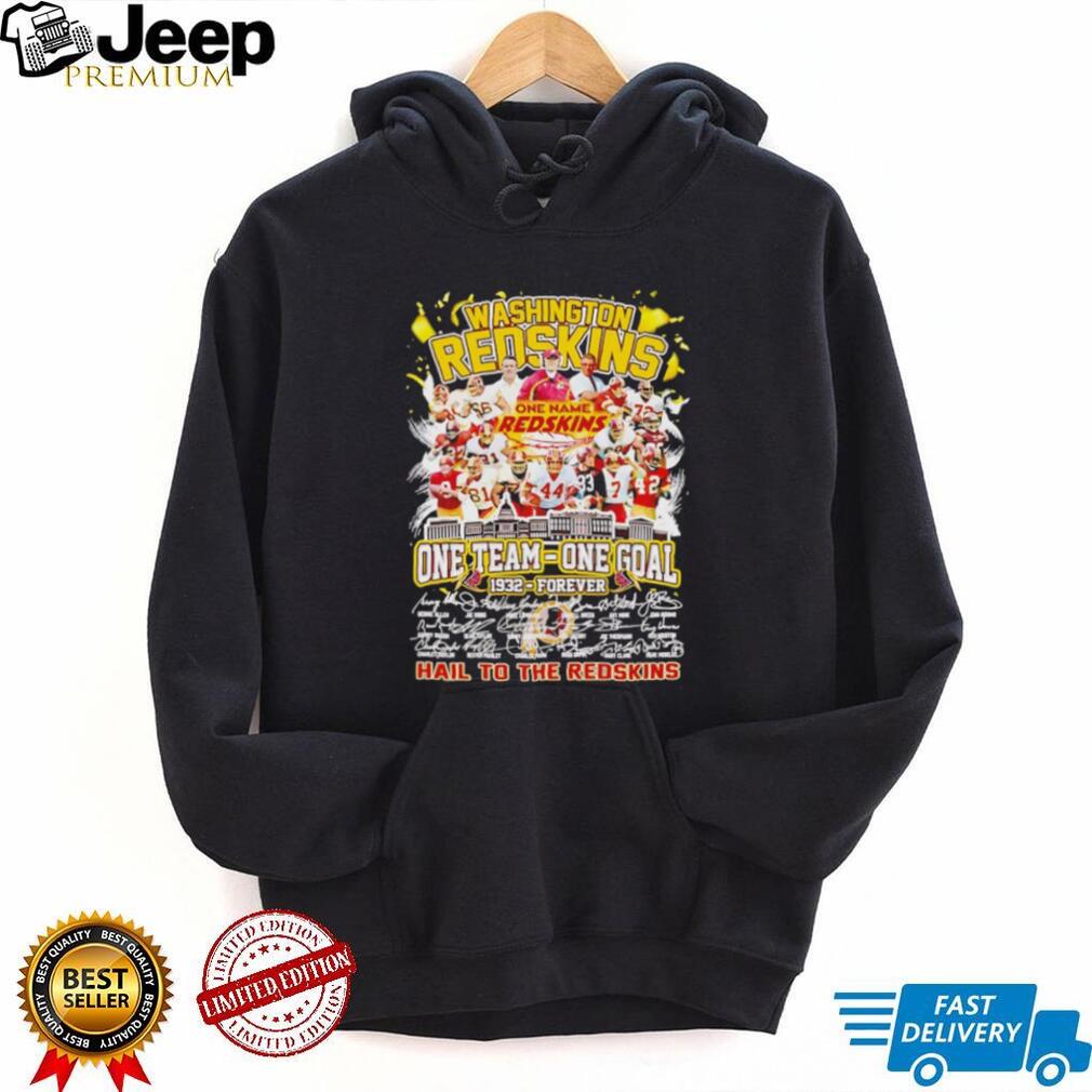 Washington Redskins One Team One Goal 1932 Forever T Shirt