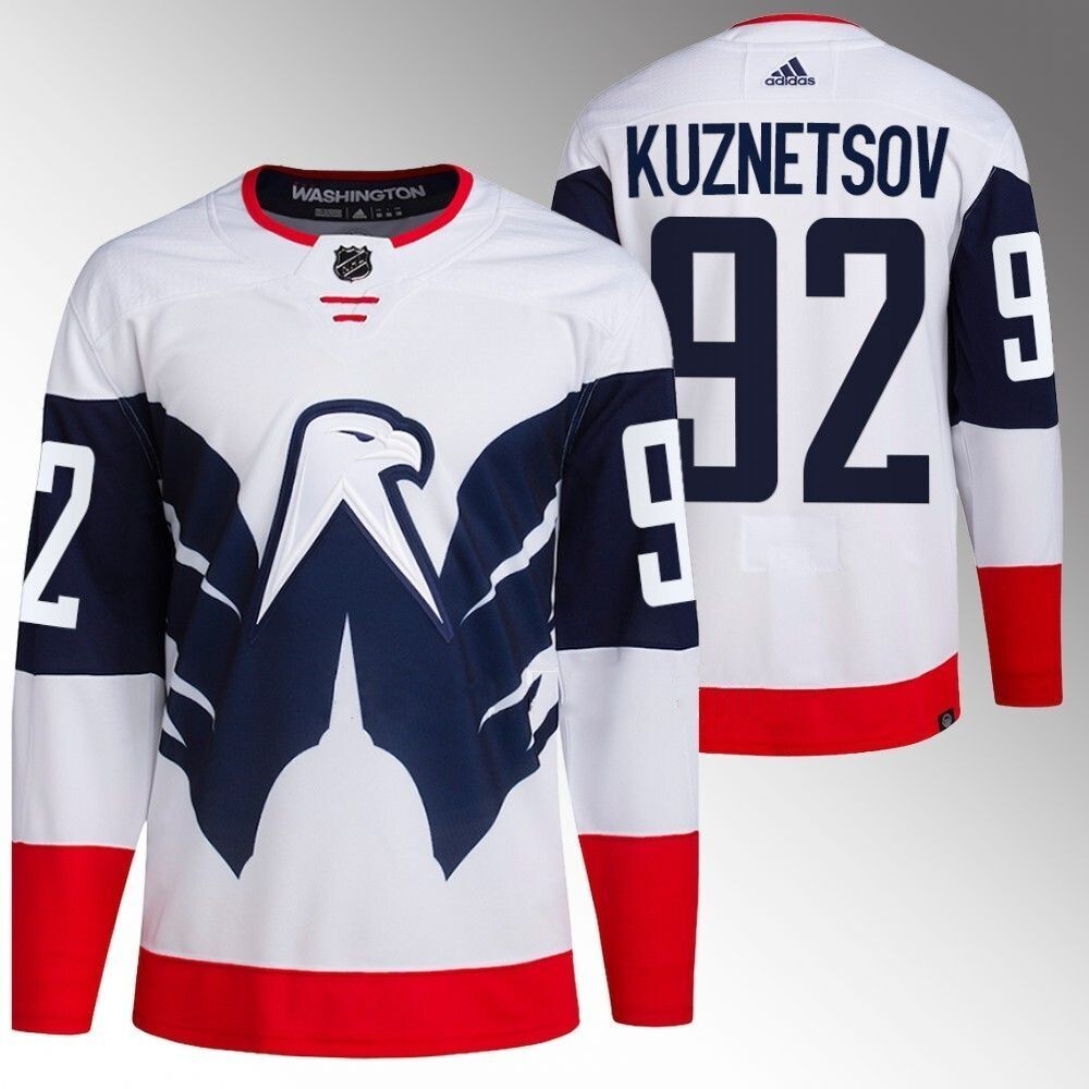 Washington Capitals #92 Evgeny Kuznetsov 2023 NHL Stadium Series White Jersey