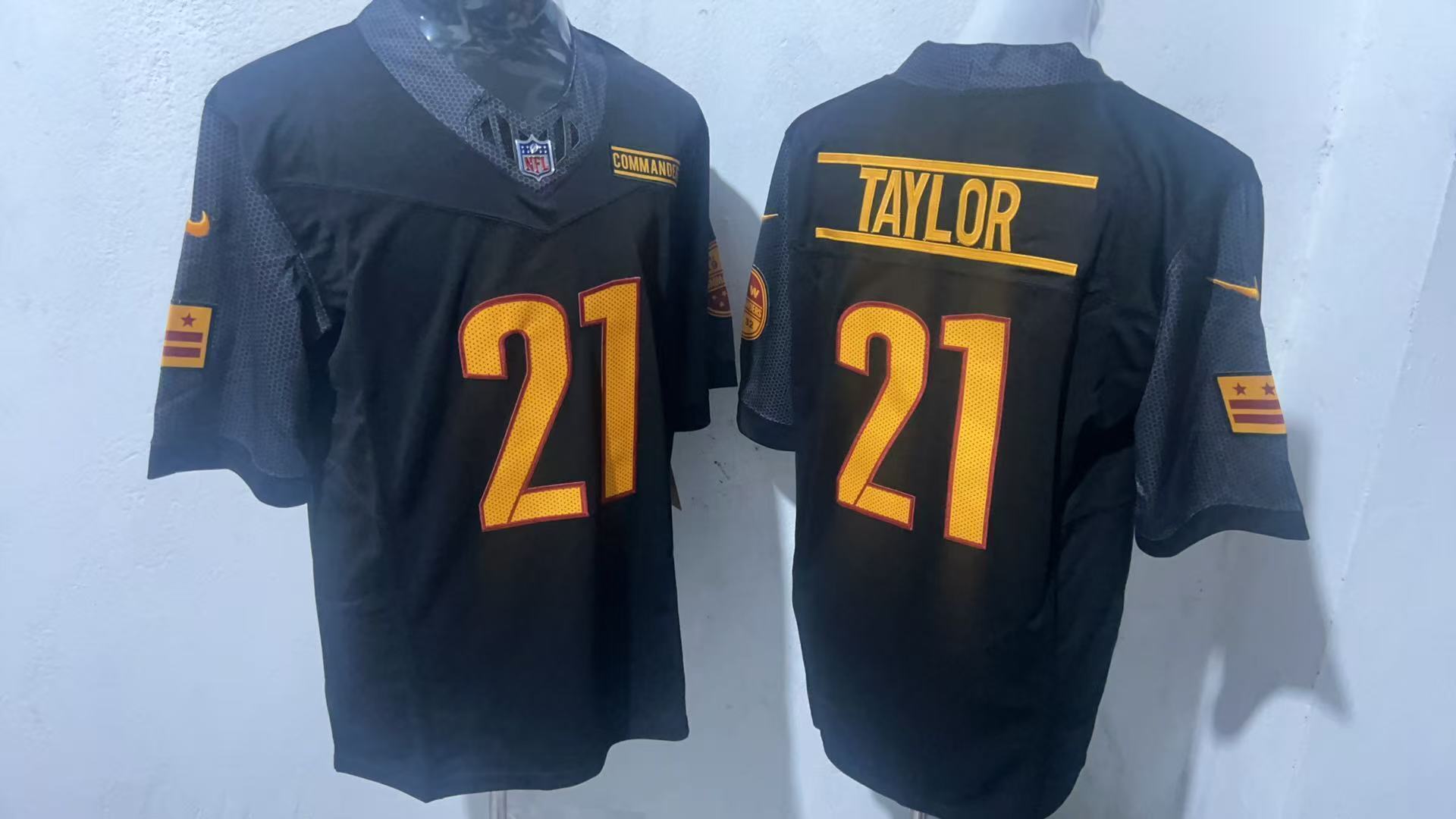 Washington Commanders #21 Sean Taylor Style 3