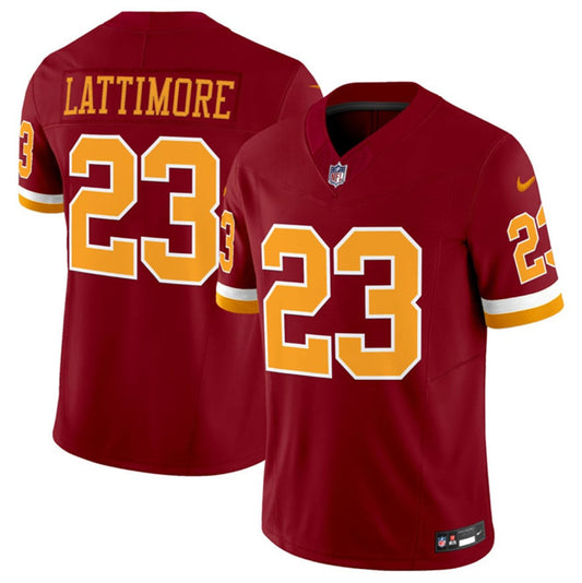 Washington Commanders #23 Marshon Lattimore Burgundy 2025 F.U.S.E. Throwback Limited