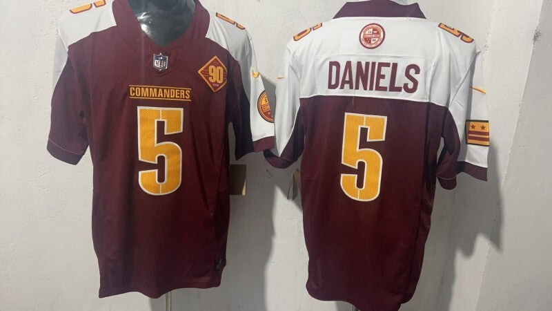 Washington Commanders #5 Jayden Daniels Style 6