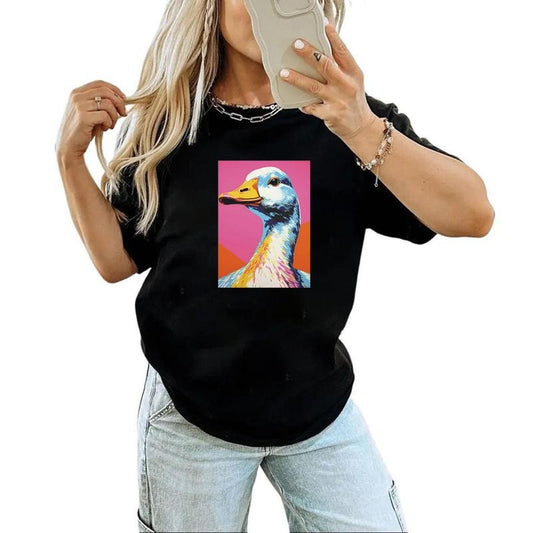 Watercolor Mallard Duck Shirt Hoodie Sweatshirt for Unisex Hunting Season National Day Cotton Menswear