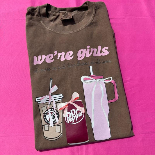 We're Girls Comfort Colors T-Shirt 'NLB'