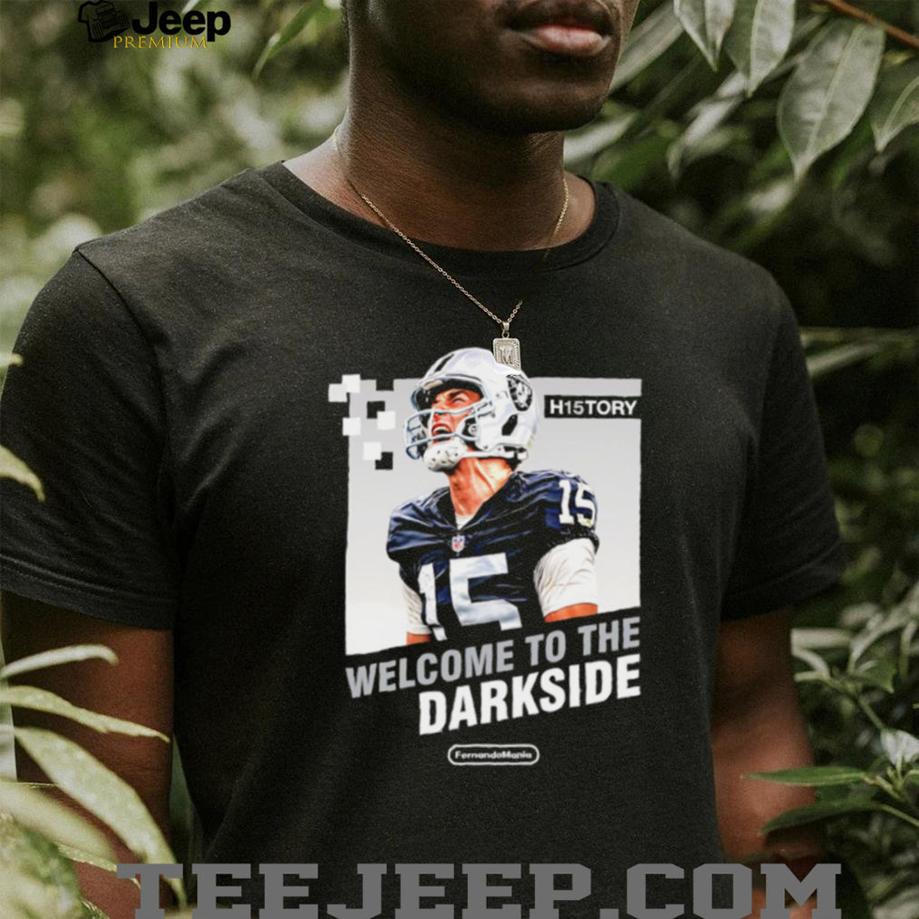 Welcome To The Darkside Fernando Mendoza Raiders Football Player Vintage Fan Men T Shirt
