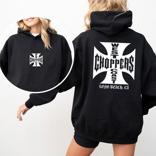 West Coast Choppers Hoodie, Inspired Fast & Furious Hoodie, Unisex Cotton Classic, Casual Streetwear for Men & Women, Heavyweight Cotton Hoodie, Gift For Him, For Her