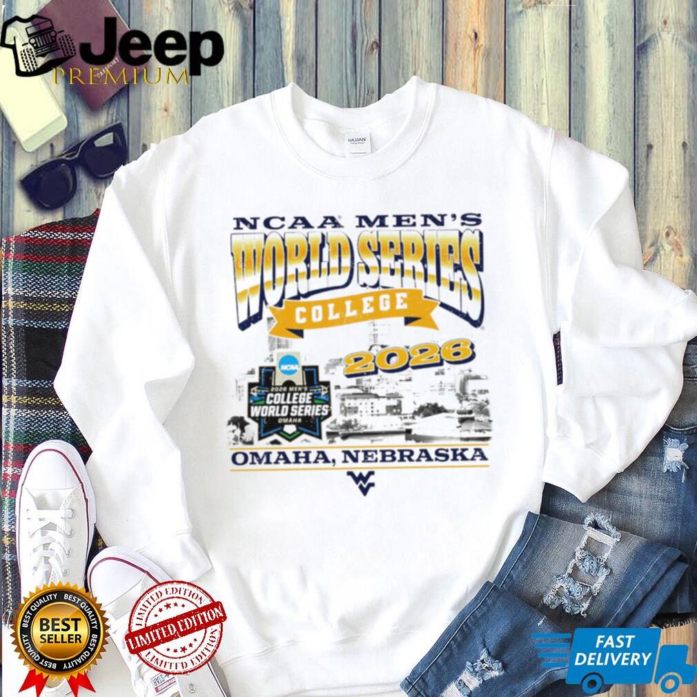 West Virginia Mountaineers Baseball Morgantown Regional 2026 skyline shirt