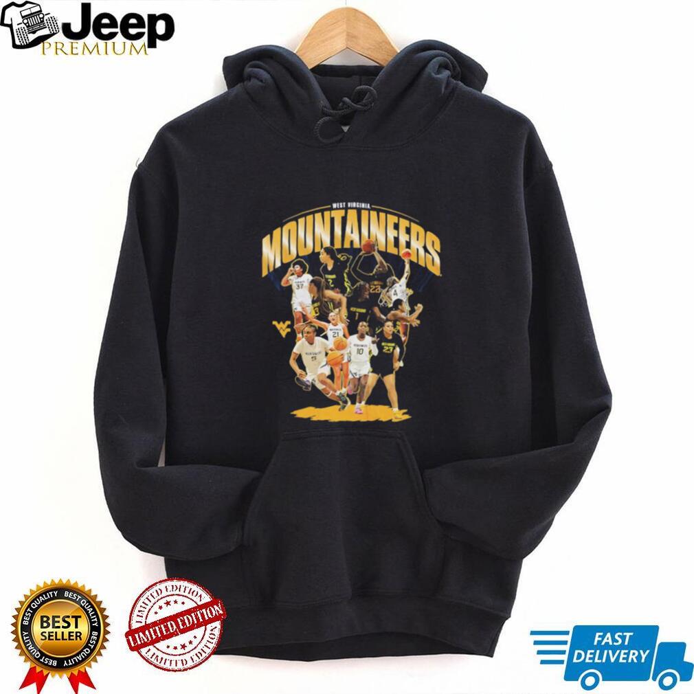 West Virginia Mountaineers Women’s Basketball Graphic T Shirt