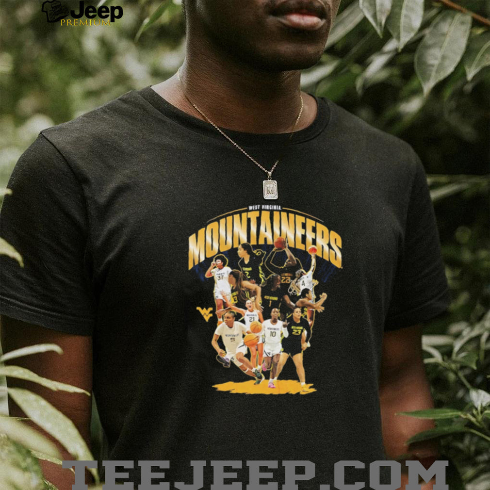 West Virginia Mountaineers Women’s Basketball Graphic T Shirt