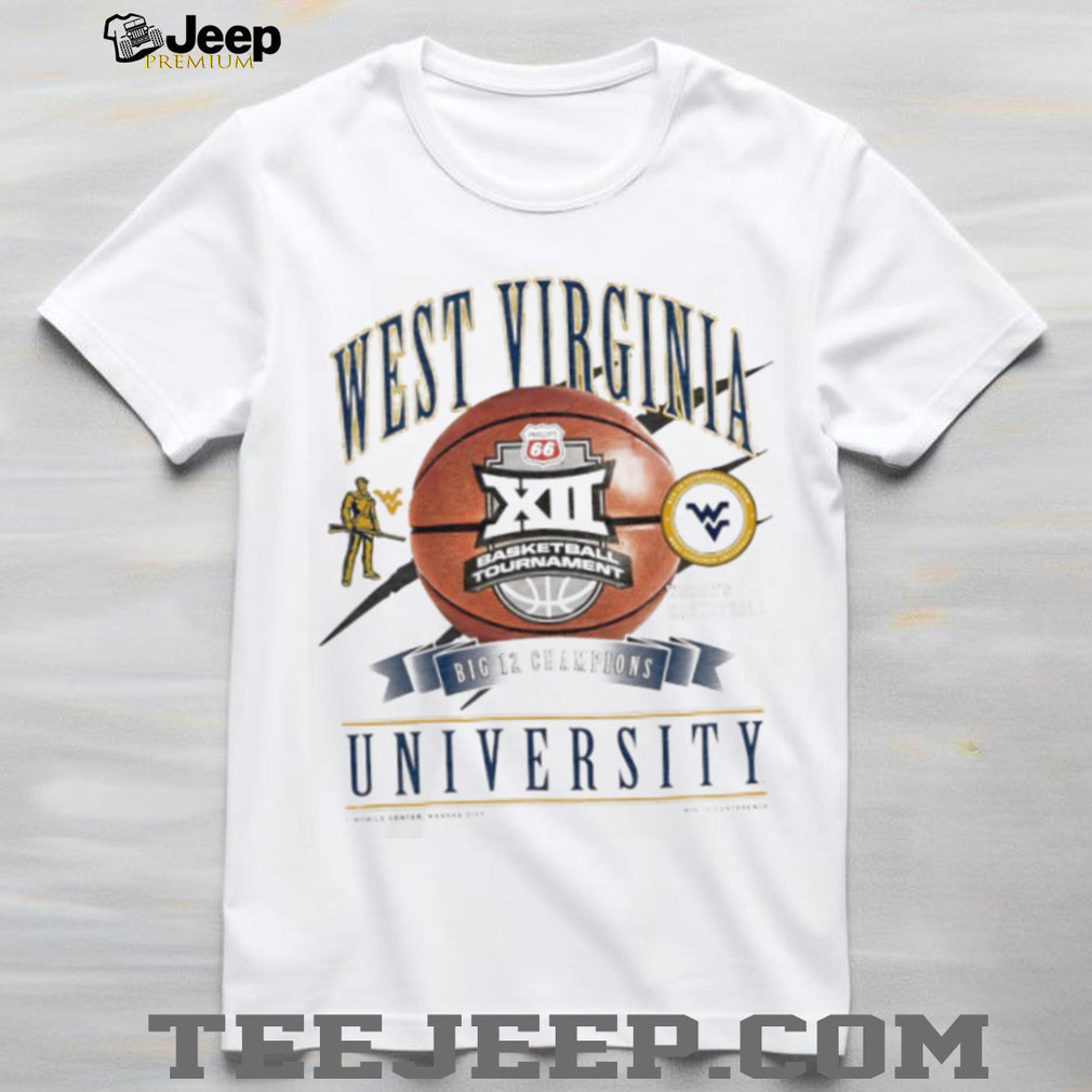 West Virginia University Big 12 Women’s Basketball Champions T Shirt
