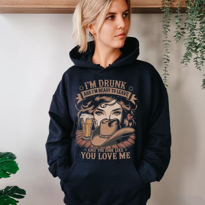 Western Couple Outfit, U Look Like U Love Me Hoodie, Country Concert Clothing, Unisex Sweater Pullover Tee