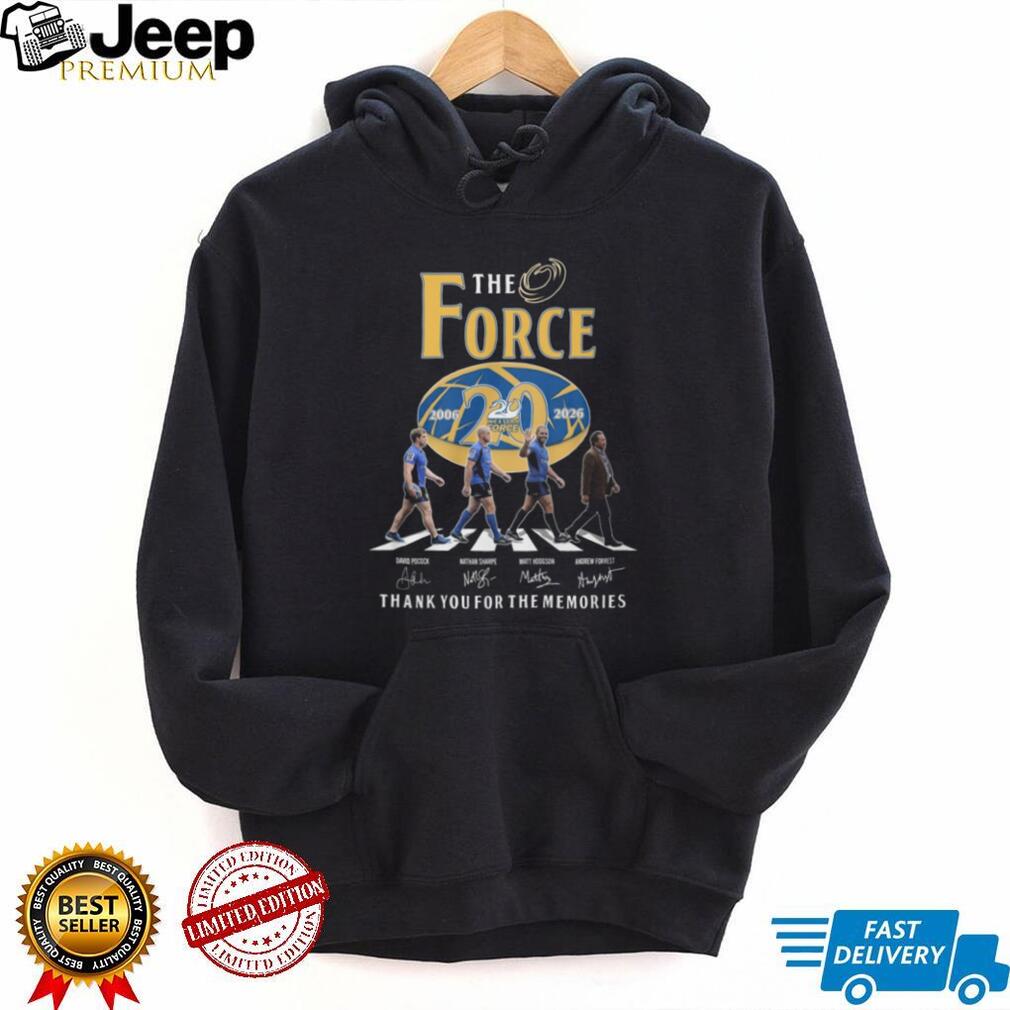Western Force Rugby 20th Anniversary 2006 2026 Legends T Shirt