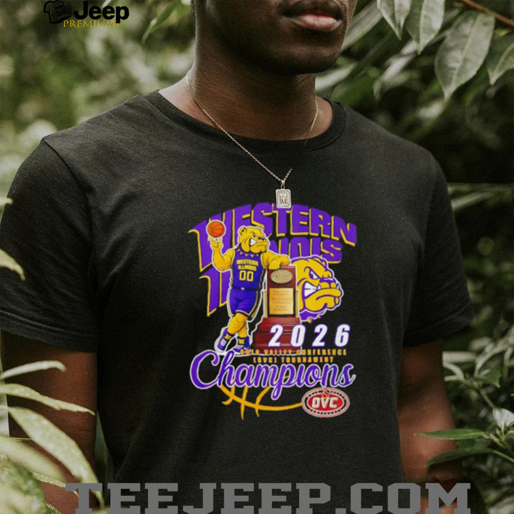 Western Illinois 2026 Ohio Valley Conference (OVC) Basketball Champions Shirt