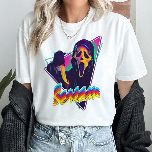What's Your Favorite Ccary Movie Shirt Ghostface Scream Shirt Horror Movies Shirt Halloween Tshirt Spooky Season Shirt