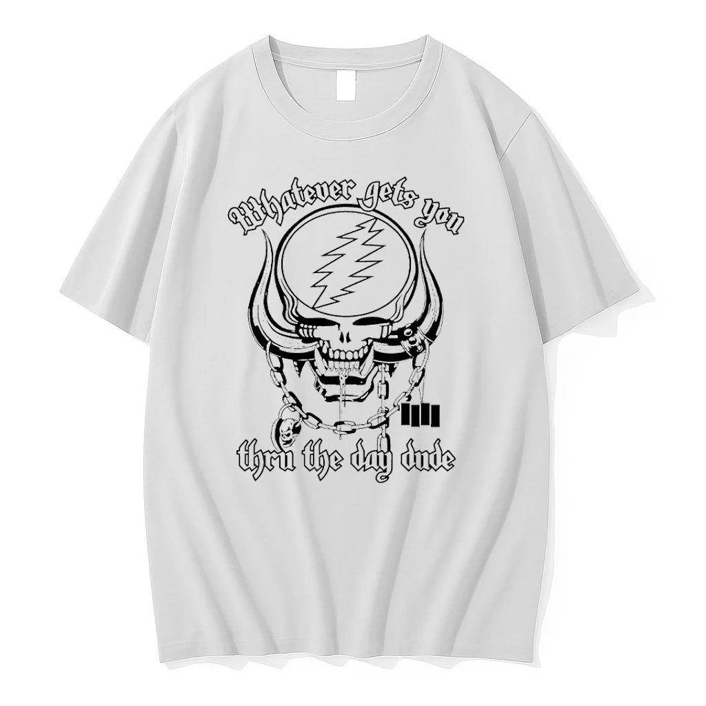 Whatever Gets You Thru The Day Dude Grateful Dead Black Flag Tshirts Sweater