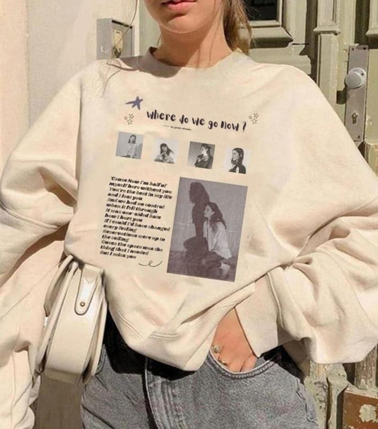 Where Do We Go Gracie Abrams Sweatshirt, The Good Riddance Tour