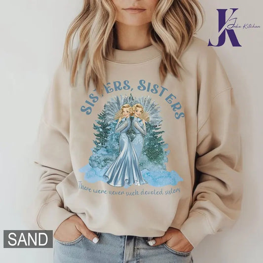 White Christmas Movie 1954 Sweatshirt, Christmas Movie Shirt, Bob Phil Betty Judy White Xmas Shirt, Haynes Sisters Hoodie, Sisters Sisters Shirtstyle{n002}2