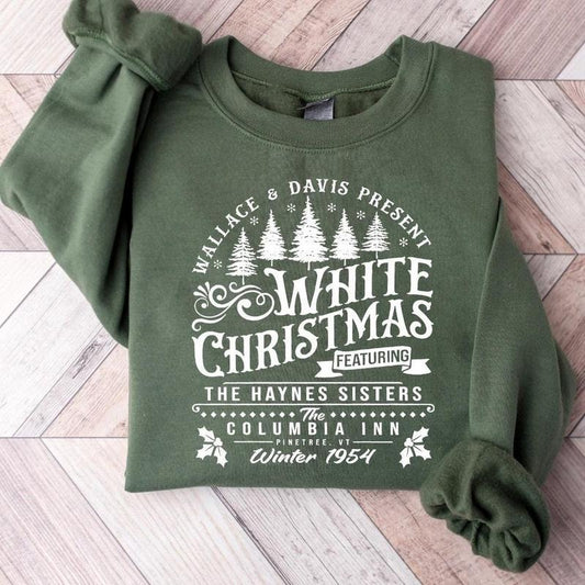 White Christmas Movie Shirt 1954, Holiday Christmas Tee, Wallace and Davis Shirt, Haynes Sisters Christmas Shirt