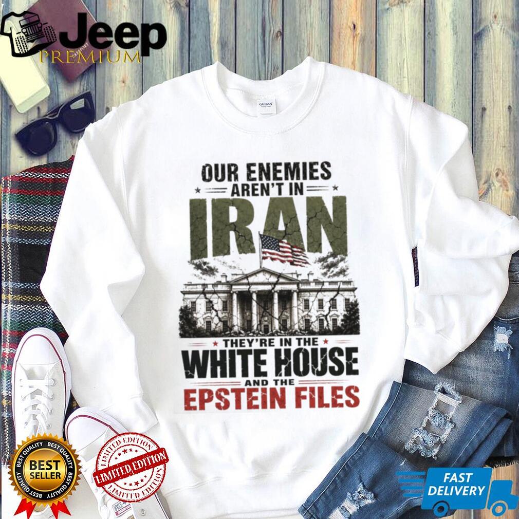 White House Political Satire Epstein Files US shirt
