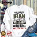 White House Political Satire Epstein Files US shirt