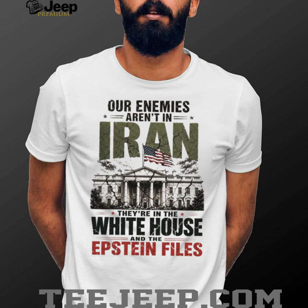 White House Political Satire Epstein Files US shirt