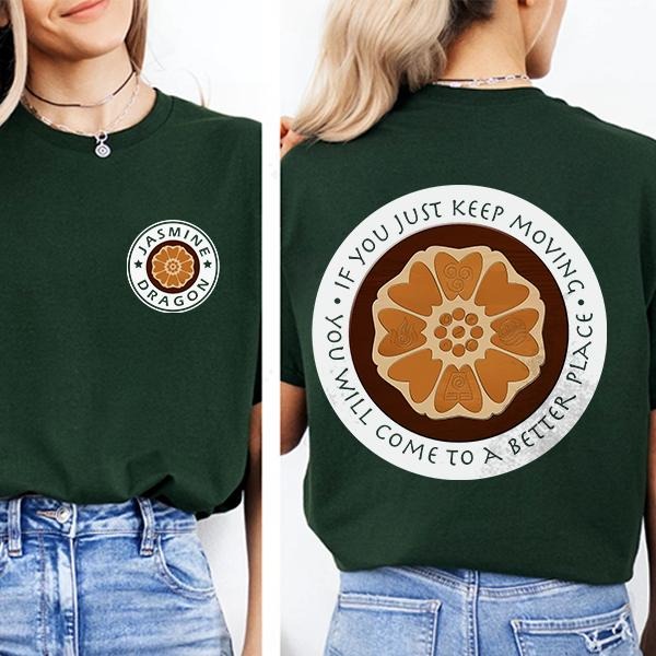 White Lotus Tile Shirt, Jasmine Dragon Tea House Sweatshirt, Uncle Iroh Sweatshirt, Avatar Shirt, The Last Airbender Shirt, Airbender Shirt, Cartoon Movie Shirt