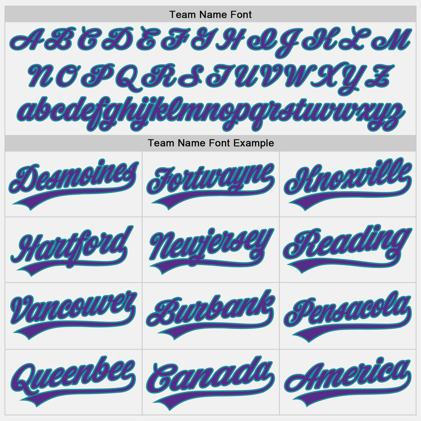 Custom White Purple Pinstripe Teal Authentic Baseball Jersey