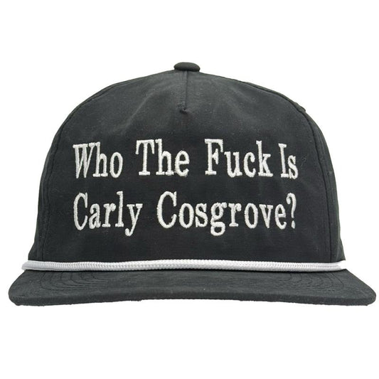 Who The F Is Carly Cosgrove Custom Embroidered Snapback T-Shirts, Hoodie, Sweatshirt | WearSparks.com
