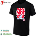 Why not US Soccer soccer ball in letters World Cup shirt