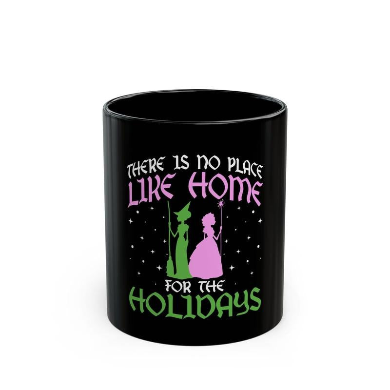 Wicked Holiday Mug Cozy Christmas Theater Enthusiast Gift Perfect for Fans