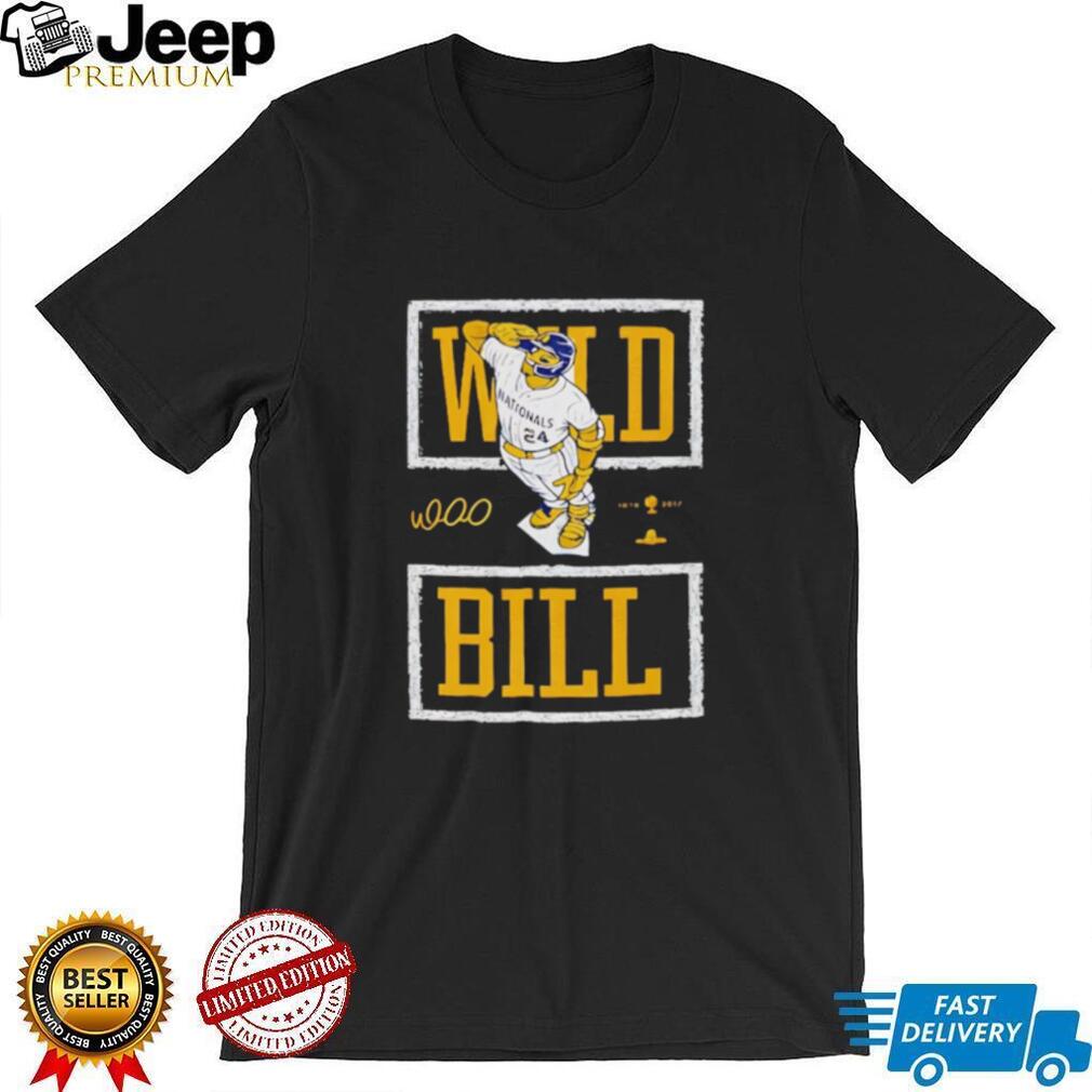 Wild Bill Nationals No 24 Baseball Player shirt