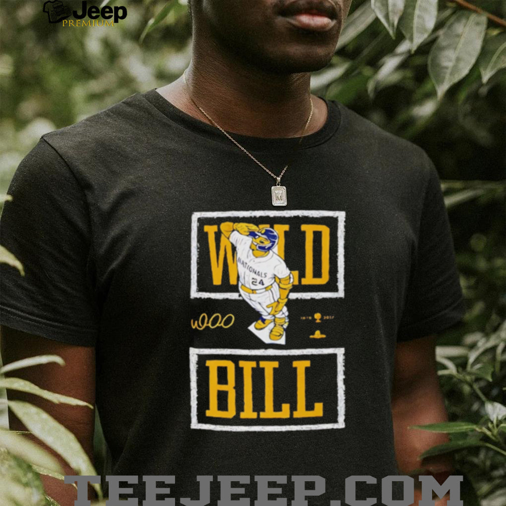 Wild Bill Nationals No 24 Baseball Player shirt