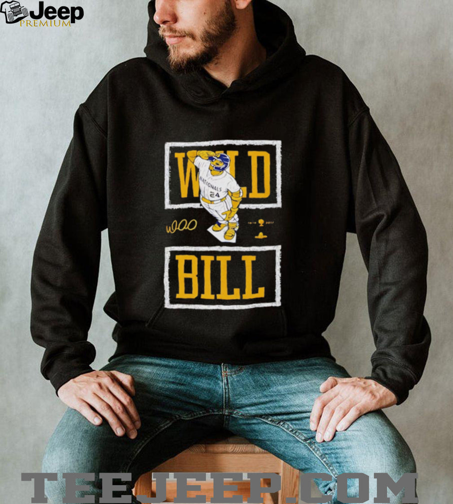 Wild Bill Nationals No 24 Baseball Player shirt