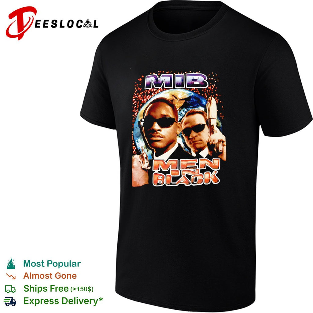 Will Smith Tommy Lee Jones Men In earth shirt