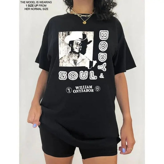 William Onyeabor Vintage Shirt, William Onyeabor Body and Soul Vtg 90s , William Onyeabor Unisex tee
