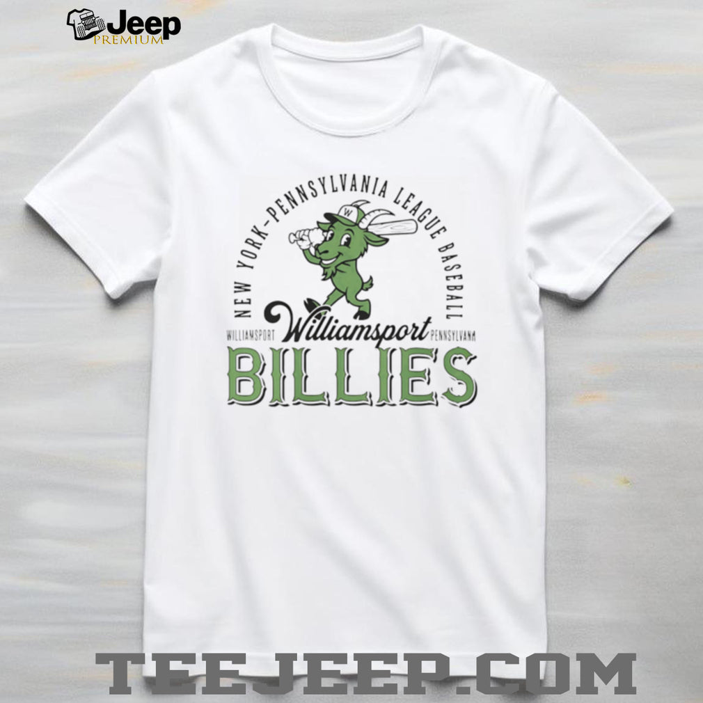 Williamsport Billies New York Pennsylvania League Baseball Mascot T Shirt