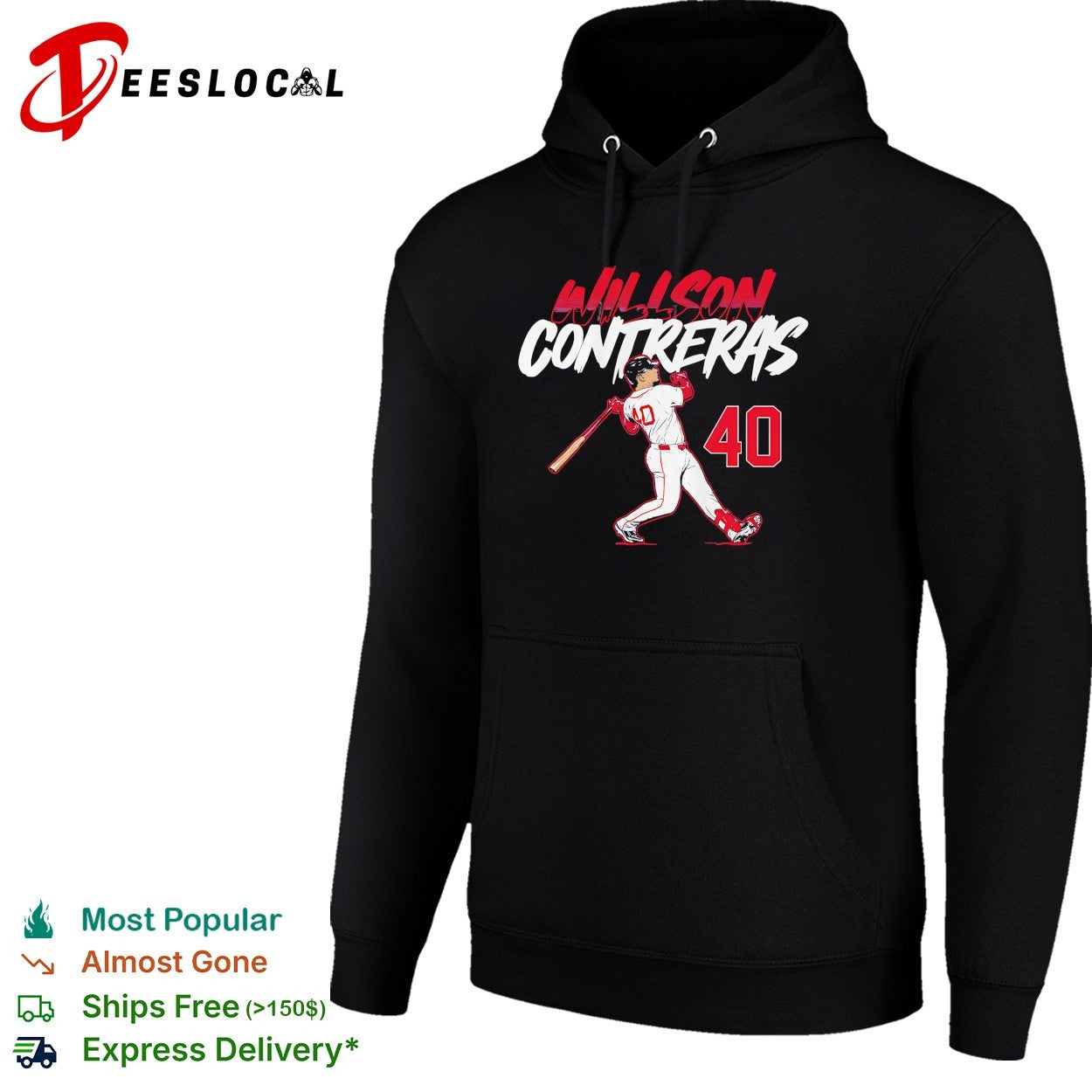 Willson Contreras Boston Red Sox Slugger Swing Number 40 shirt