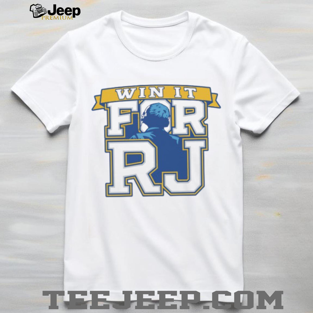 Win It For RJ Sports Tribute Graphic T Shirt