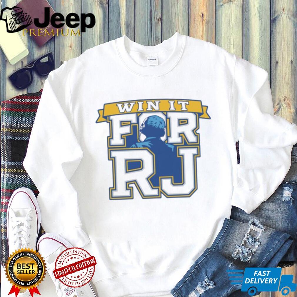 Win It For RJ Sports Tribute Graphic T Shirt